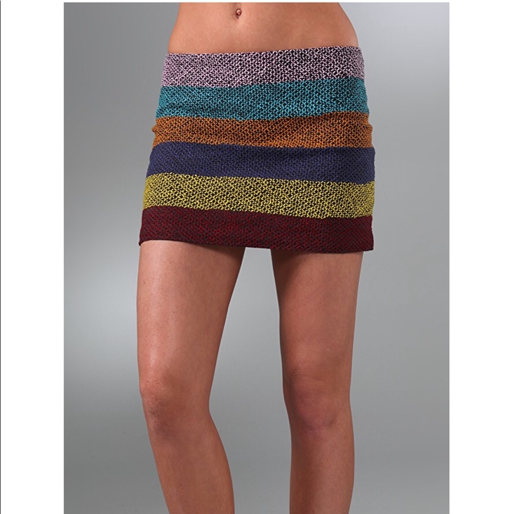 Gryphon Mayan Miniskirt NWOT Size XS